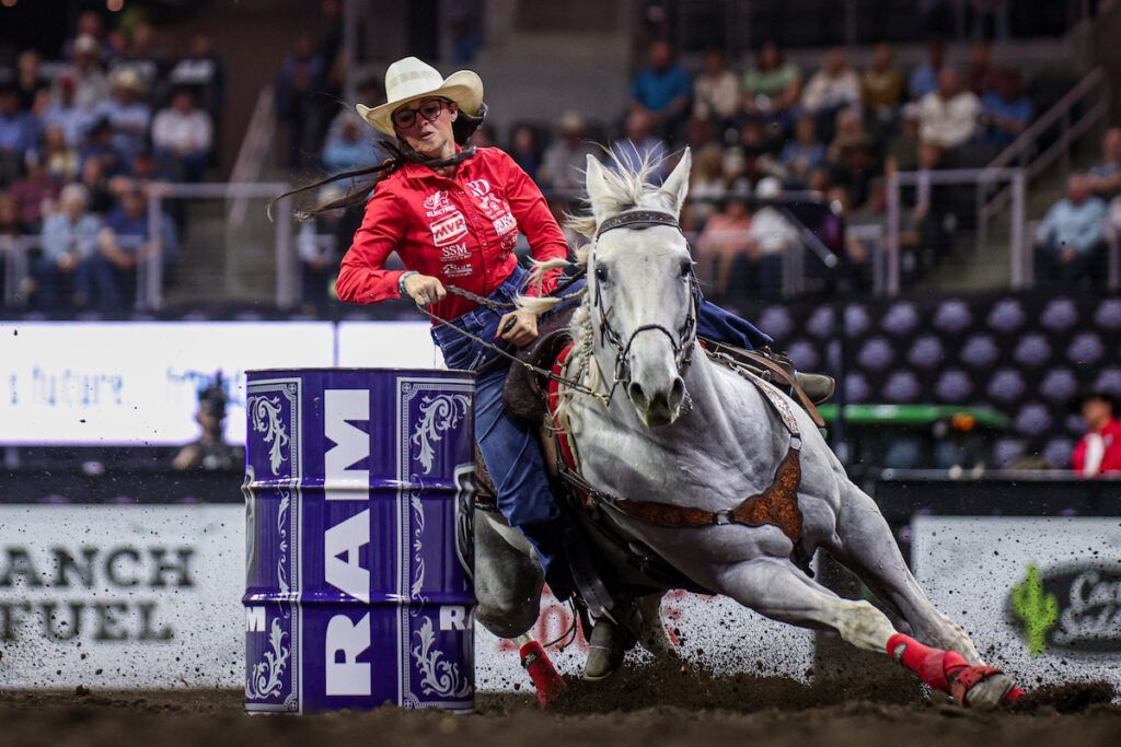 Ashley Castleberry and Skyy Blue at Sioux Falls