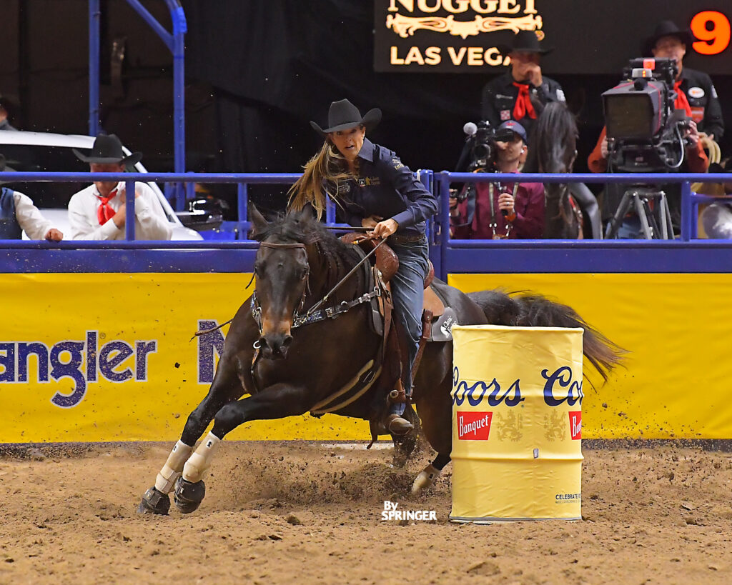 Kassie Mowry and Force The Goodbye 2024 NFR