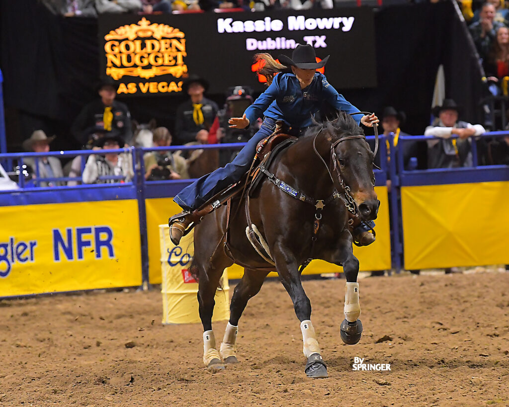 Kassie Mowry and Force The Goodbye 2024 NFR