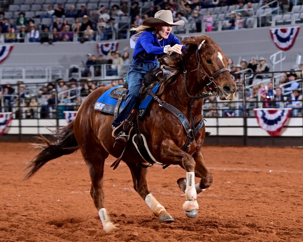 Carlee Otero runs home at the FWSSR