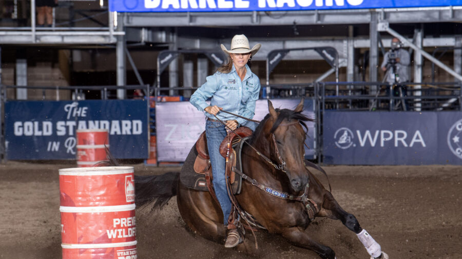 Kassie Mowry - Utah Days of '47 Rodeo Champion - DO47 photo by Ric Andersen