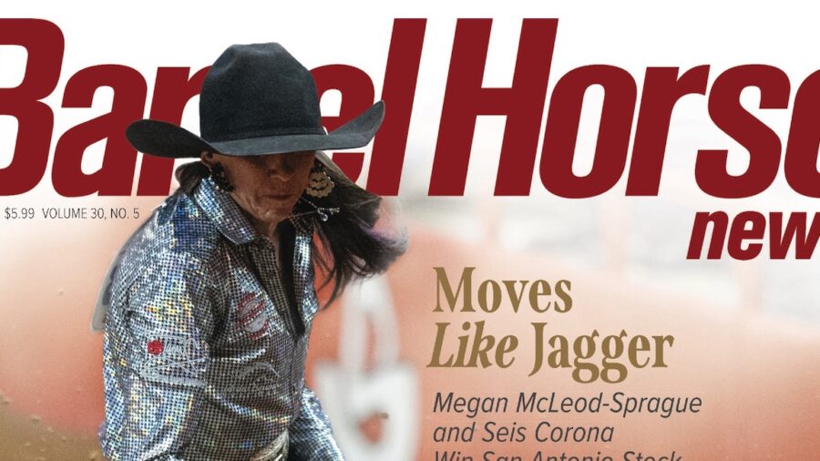 Barrel Horse News May 2025 cover