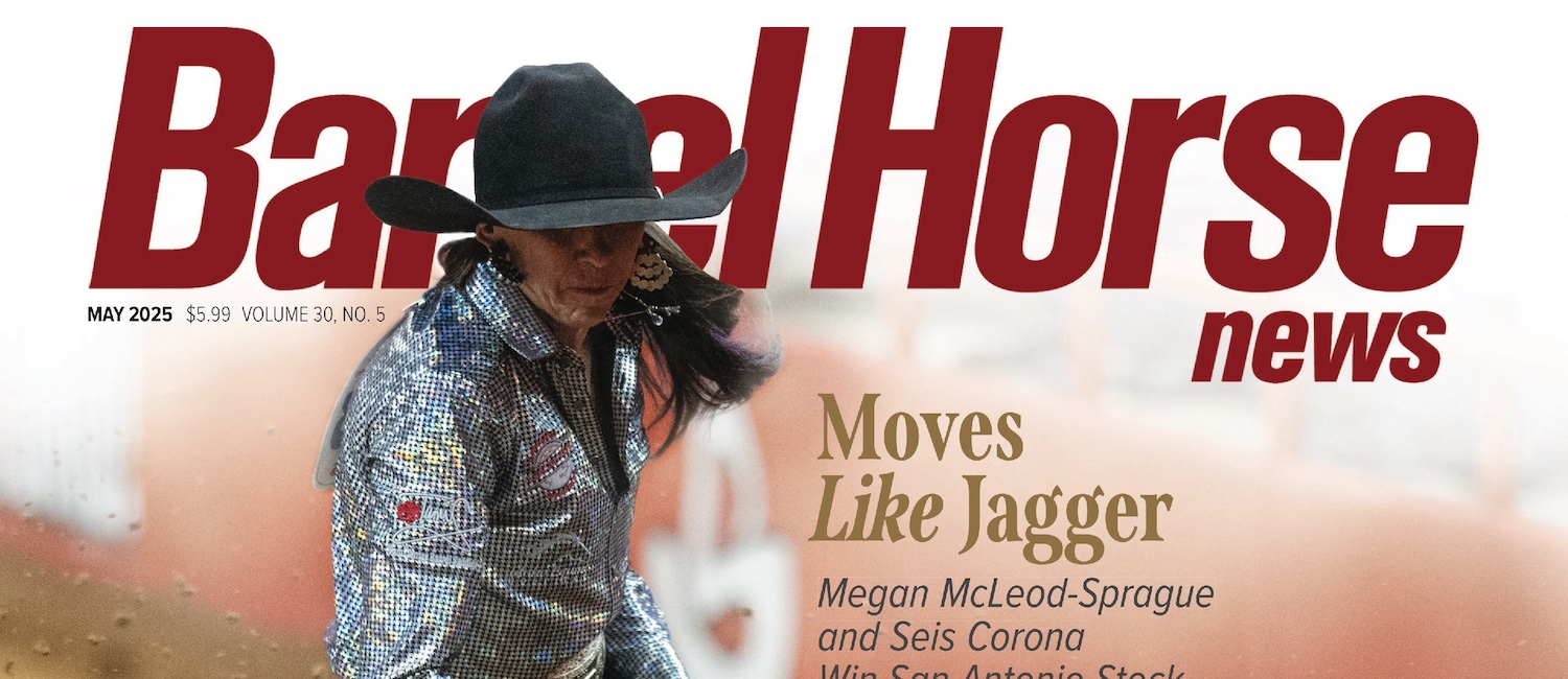 Barrel Horse News May 2025 cover