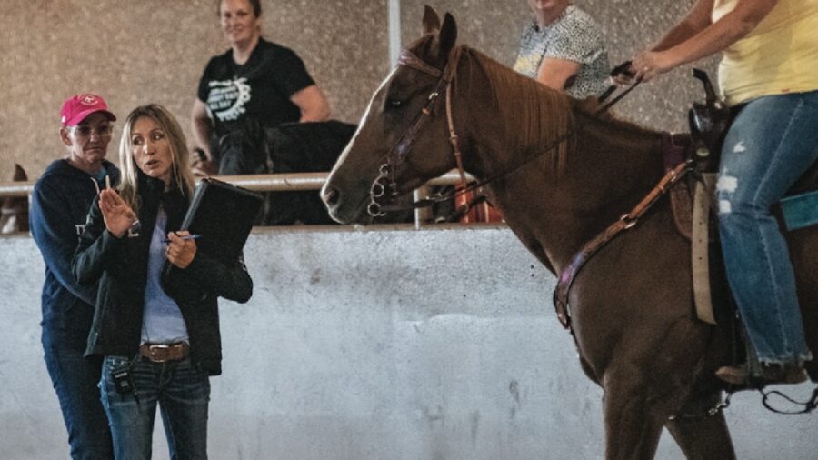 Charmayne James talking about family and barrel racing