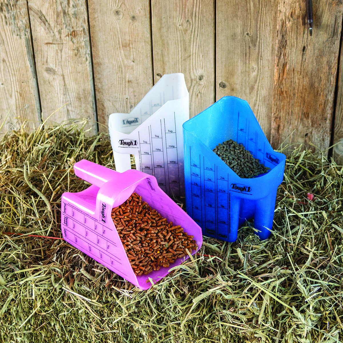 Tough1 Feed Scoop with Measurements