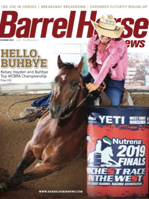 November 2019 Barrel Horse News Magazine