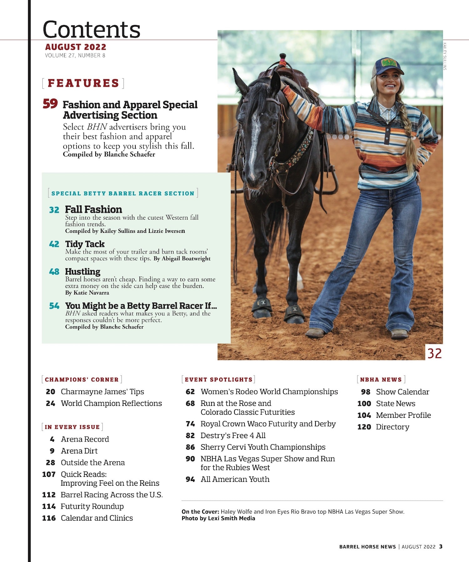 August 2022 Barrel Horse News Magazine - Image 3