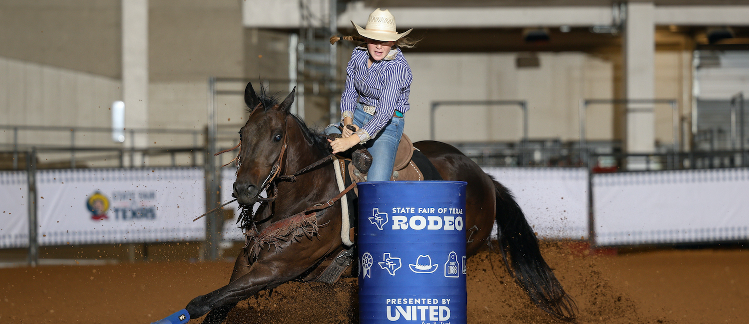 Wrobleski's Weekend Wins: State Fair of Texas Barrel Race - Barrel