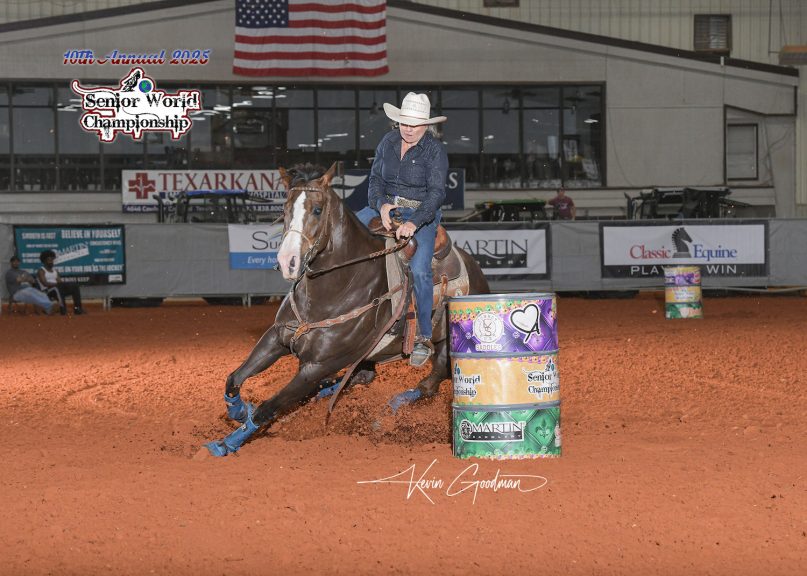 Lanita Peirce won the Senior World Championship title