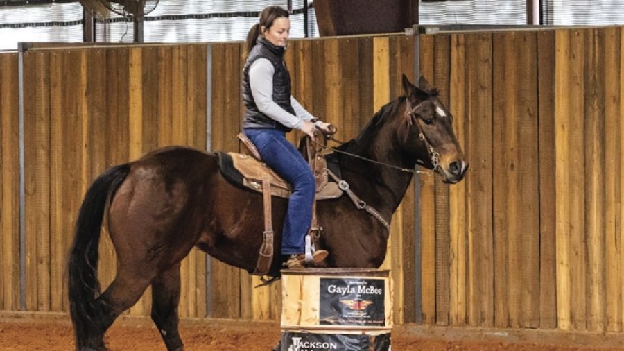 Molly Childers second barrel drill