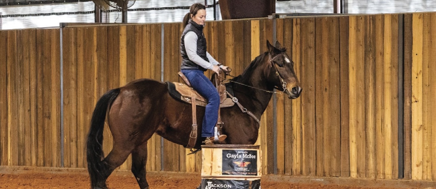 Molly Childers second barrel drill