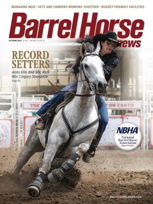 Anita Ellis and SGL Rico win the Calgary Stampede