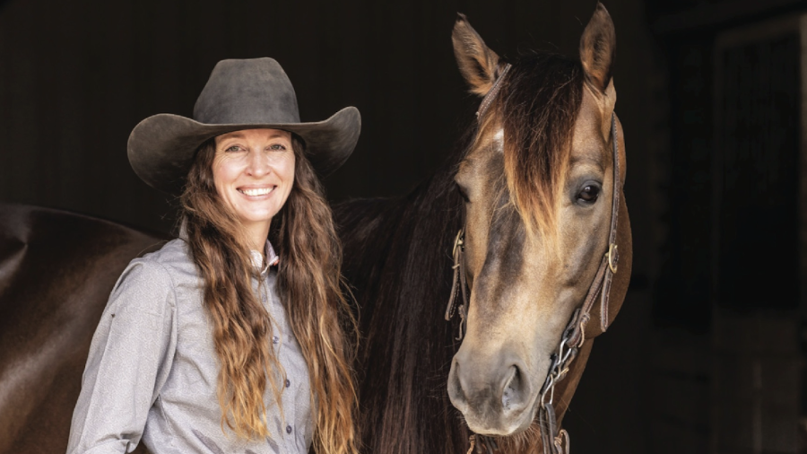 girl and horse