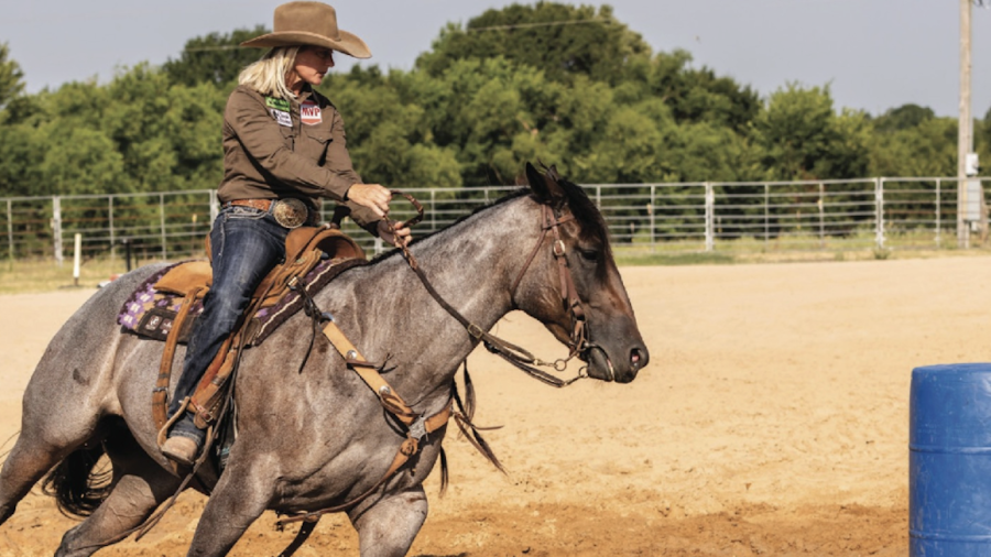 Janna Beam Brown demonstrating the turn