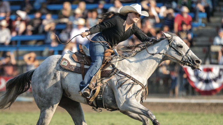Barrel Racer. Photo by Kristen Schurr