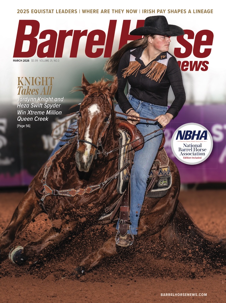 Jordynn Knight and Heza Swift Spyder win Xtreme Million Queen Creek. Photo by 4S Photography AZ