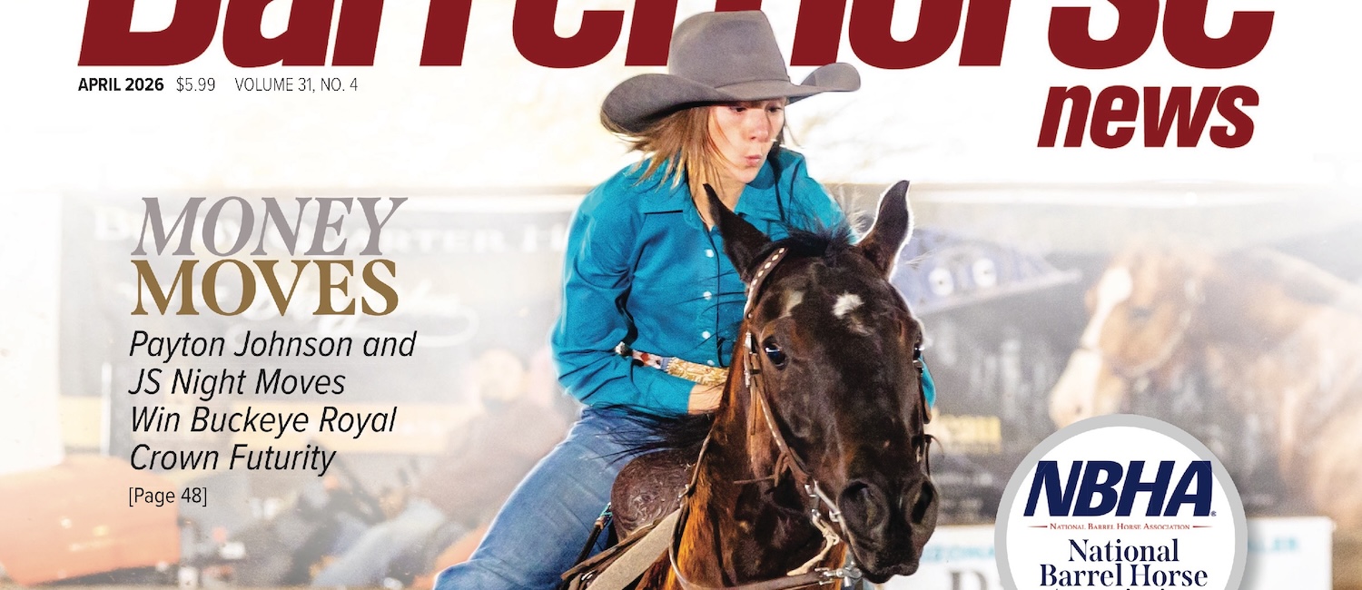 Payton Johnson and JS Night Moves win Royal Crown Futurity in Buckeye, Arizona. Photo by Lexi Smith Media